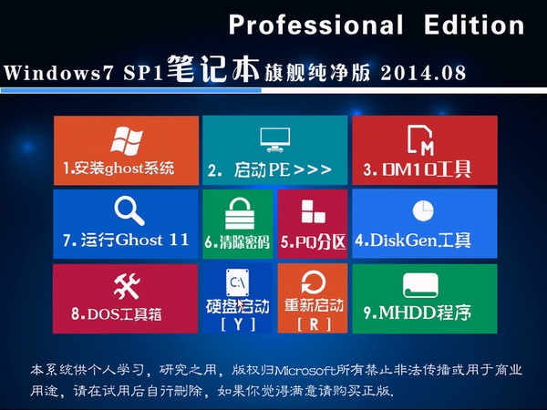最新的笔记本windows7 32位旗舰版下载(32位)